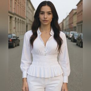 VENUS, NEW, Classic White Blouse. Size 10